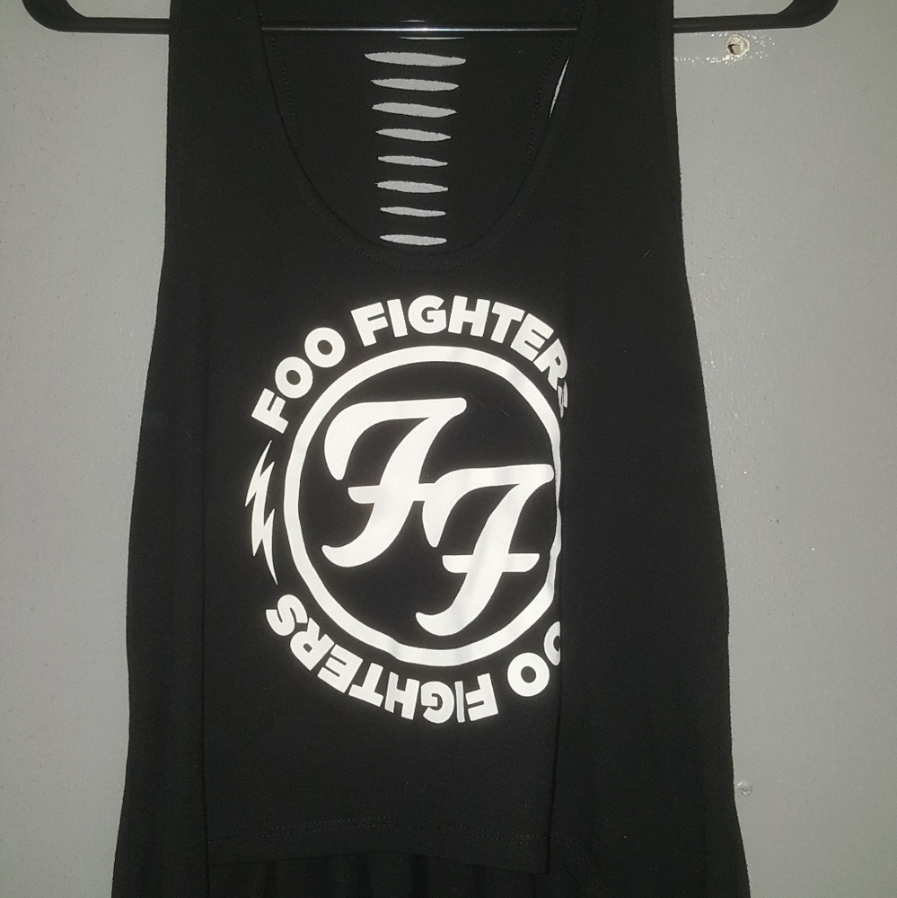 FOO FIGHTERS CROP TOP